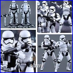 Star Wars First Order Stormtrooper Set 16 Figure Hot Toys MMS319 30 cm OVP New