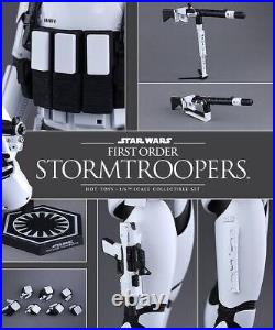 Star Wars First Order Stormtrooper Set 16 Figure Hot Toys MMS319 30 cm OVP New