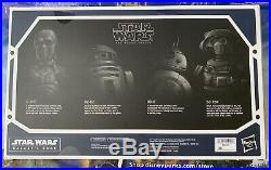 Star Wars Galaxy's Edge Black Series Droid Depot, Smugglers Run, First Order Set