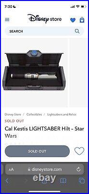 Star Wars Galaxy's Edge Cal Kestis Jedi Fallen Order Legacy Lightsaber Disney