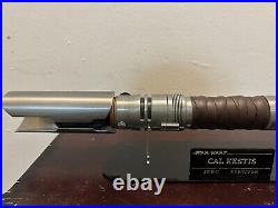 Star Wars Galaxy's Edge Cal Kestis Limited Edition Lightsaber