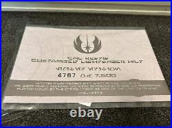 Star Wars Galaxy's Edge Cal Kestis Limited Edition Lightsaber