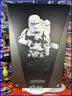 Star Wars Hot Toys 1/6 Scale First Order Flametrooper MMS326 2016 Brand New