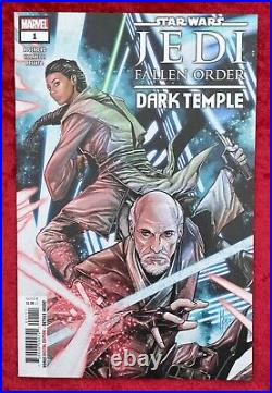 Star Wars Jedi Fallen Order Dark Temple #1-5, 2019 1st Full Second Sister, more