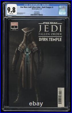 Star Wars Jedi Fallen Order Dark Temple #1 CGC NM/M 9.8 Game Variant 110 RI