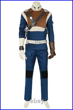 Star Wars Jedi Fallen Order Full Set Uniform Cosplay Costume Halloween