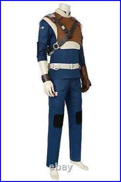 Star Wars Jedi Fallen Order Full Set Uniform Cosplay Costume Halloween