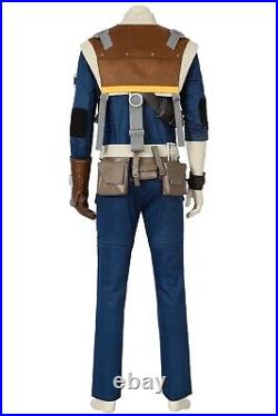 Star Wars Jedi Fallen Order Full Set Uniform Cosplay Costume Halloween