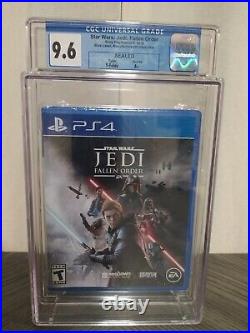 Star Wars Jedi Fallen Order New Sealed Graded CGC 9.6 A+ Playstation 4