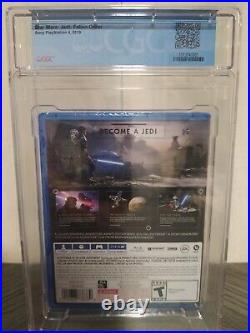 Star Wars Jedi Fallen Order New Sealed Graded CGC 9.6 A+ Playstation 4