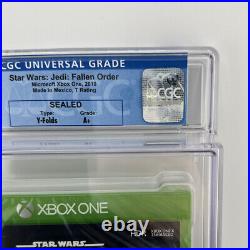 Star Wars Jedi Fallen Order Xbox One New Sealed Graded CGC 9.6 A+