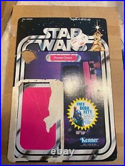 Star Wars Kenner 1979 Boba Fett Mail-Away Order CUSTOM DISPLAY LOOK WOW