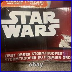 Star Wars Lot Of Three 31 Inches First Order Storm Trooper 31in Kylo Ren 18yoda
