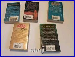 Star Wars Lot of 10 Paperback Books Various Authors New Jedi Order Scourge Sith