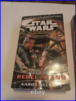 Star Wars Lot of 10 Paperback Books Various Authors New Jedi Order Scourge Sith