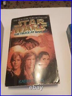 Star Wars Lot of 10 Paperback Books Various Authors New Jedi Order Scourge Sith