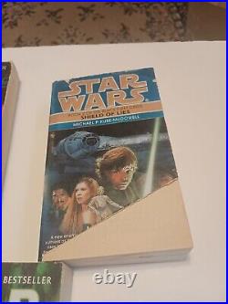 Star Wars Lot of 10 Paperback Books Various Authors New Jedi Order Scourge Sith