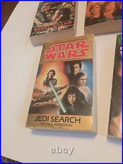 Star Wars Lot of 10 Paperback Books Various Authors New Jedi Order Scourge Sith