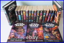 Star Wars NEW JEDI ORDER complete series 19 books, all in NEW condition