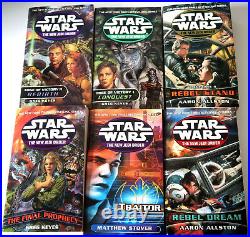 Star Wars NEW JEDI ORDER complete series 19 books, all in NEW condition