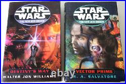 Star Wars NEW JEDI ORDER complete series 19 books, all in NEW condition