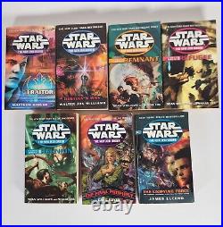 Star Wars New Jedi Order Complete Series Book Lot 1-19 Vintage NJO Set Paperback