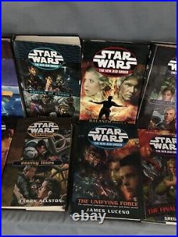 Star Wars New Jedi Order Complete Set Hardcover Books