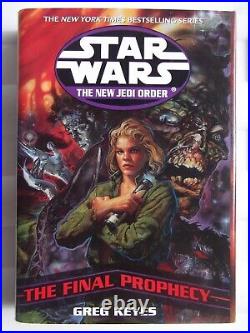 Star Wars New Jedi Order Final Prophecy Greg Keyes 2003 Hardcover HC DJ