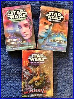 Star Wars New Jedi Order Hardcover Complete 13 Book Set SFBC 1st Ed HC Rare Lot