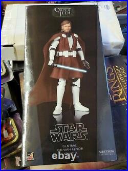 Star Wars Order of the Jedi general Obi-Wan Kenobi 16 Sideshow Brand New (lm)