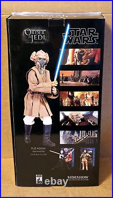 Star Wars PLO KOON Order of the Jedi Figure 1/6 Scale SIDESHOW Exclusive NEW