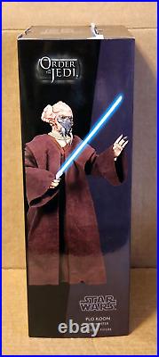 Star Wars PLO KOON Order of the Jedi Figure 1/6 Scale SIDESHOW Exclusive NEW