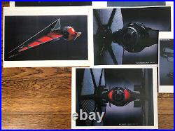 Star Wars Real Concept Art Prints Lucasfilm ILM Empire First Order Ship Prop Lot