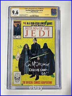 Star Wars Return Of The Jedi 4 Cgc 9.6 SS Ian Mcdiarmid Execute Order 66