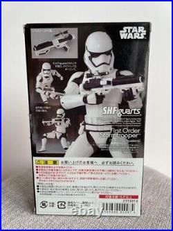 Star Wars SHFiguarts First Order Stormtrooper Action Figure From Japan Excellent