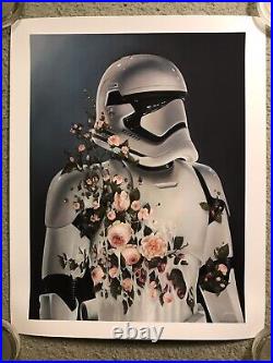 Star Wars Storm Trooper First Order Movie Art Print Poster Mondo Bennett Slater