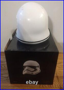 Star Wars TFA Anovos First Order Stormtrooper Helmet Prop Replica WithBox, Nice