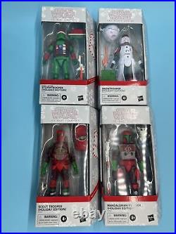 Star Wars The Black Series 1st Order Stormtrooper Holiday Edition Lot