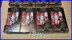 Star Wars The Black Series 6-Inch First Order Stormtrooper #97 Lot of 8 MIB