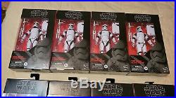 Star Wars The Black Series 6-Inch First Order Stormtrooper #97 Lot of 8 MIB
