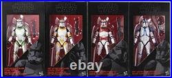 Star Wars The Black Series Clone Troopers Of Order 66 6-Inch Action Figures