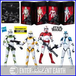 Star Wars The Black Series Clone Troopers of Order 66 6-Inch Action Figures