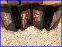 Star Wars The Black Series Entertainment Earth Order 66 Clone Trooper 4-Pack