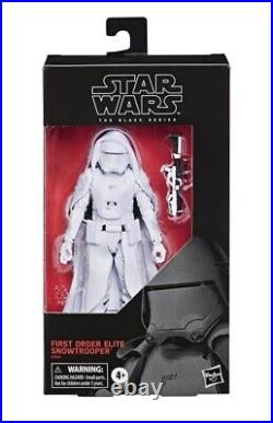 Star Wars The Black Series First Order Elite Snowtrooper New Lot Of 8 Figures