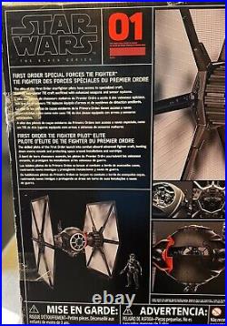Star Wars The Black Series First Order Special Forces Large 11 Tie Fighter