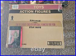 Star Wars The Black Series First Order Special Forces Tie Fighter-Sealed Box lot