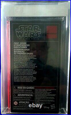 Star Wars The Black Series First Order Stormtrooper 2015 Graded 8.5 Target Ex