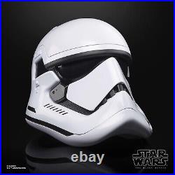 Star Wars The Black Series First Order Stormtrooper Electronic Helmet by Hasbro