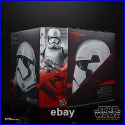Star Wars The Black Series First Order Stormtrooper Premium Electronic Helmet