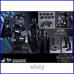 Star Wars The Force Awakens First Order Tie Fighter Pilot Figure 1/6 Hot Toys